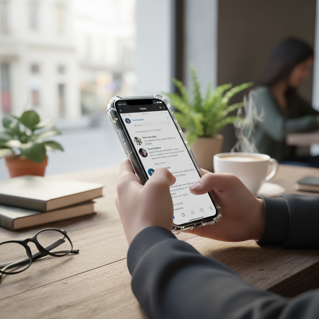 Phone case lifestyle shot